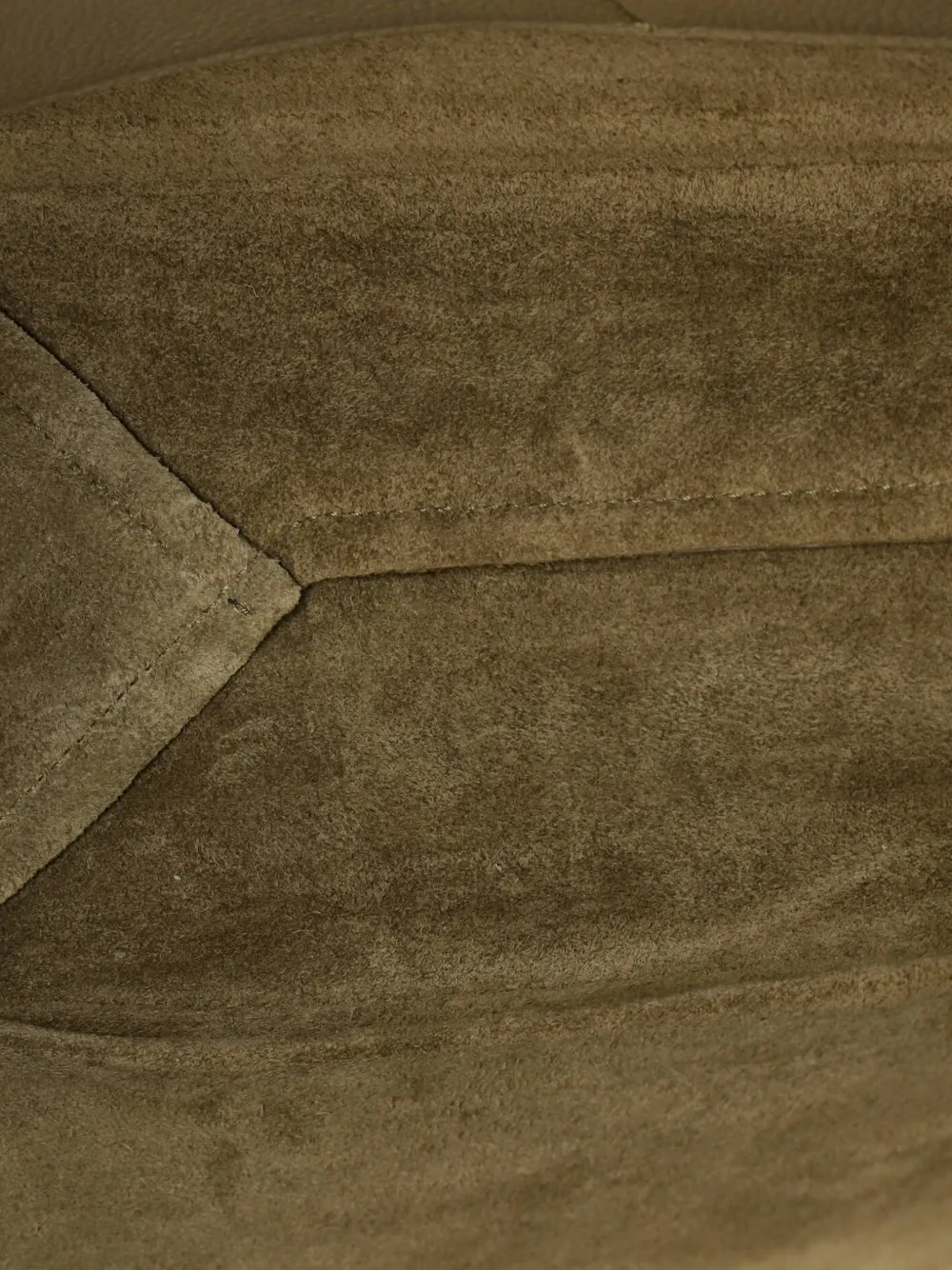 Tri-Fold Grained Calfskin Medium Shoulder Bag