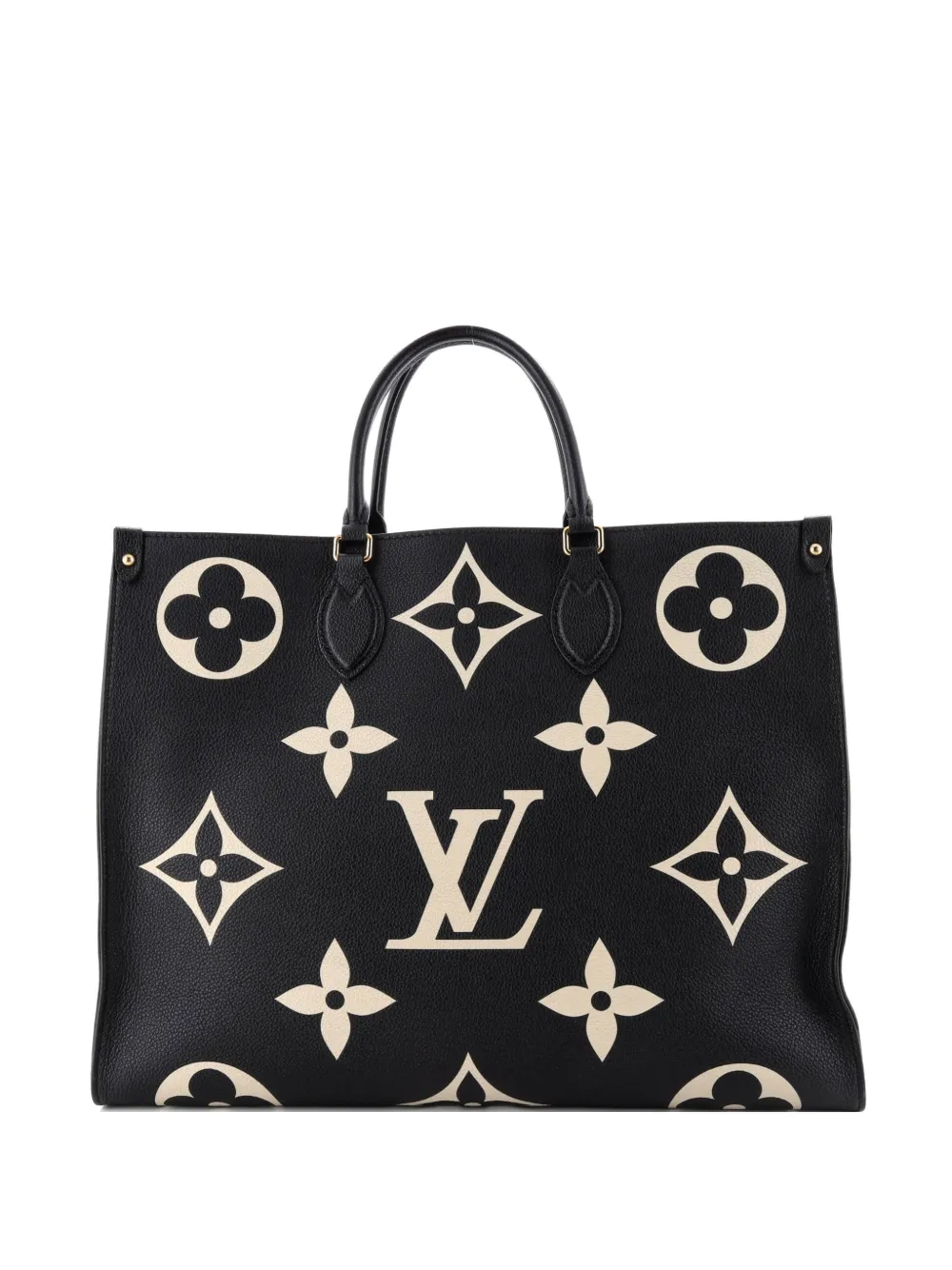 Louis Vuitton Pre-Owned OnTheGo Bicolor Monogram Empreinte Giant GM tote bag - Nero