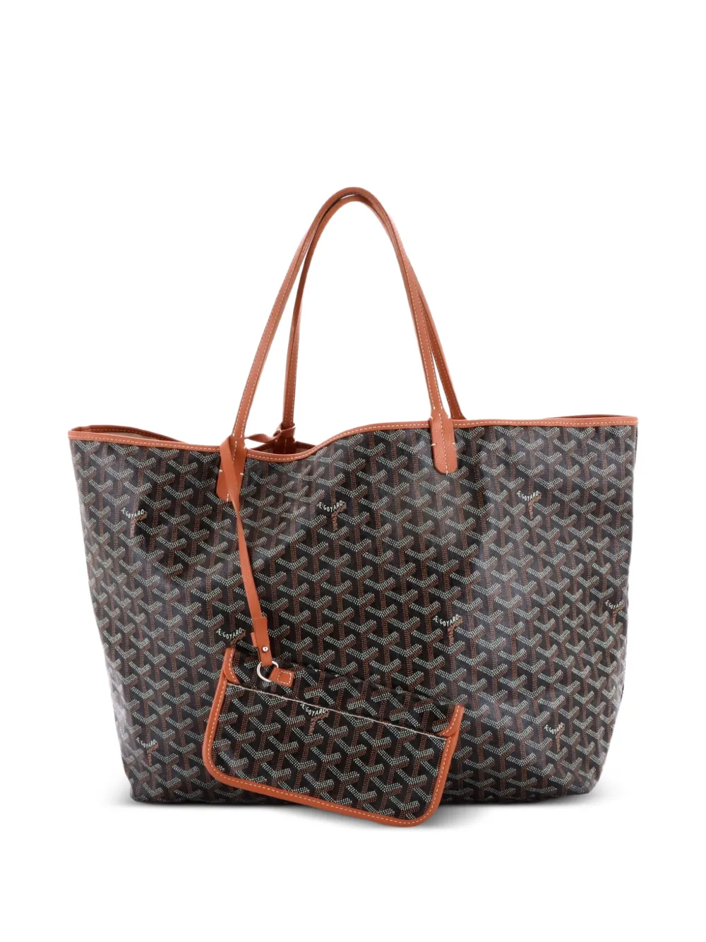 Goyard Pre-Owned Saint Louis Coated Canvas GM tote bag - Nero