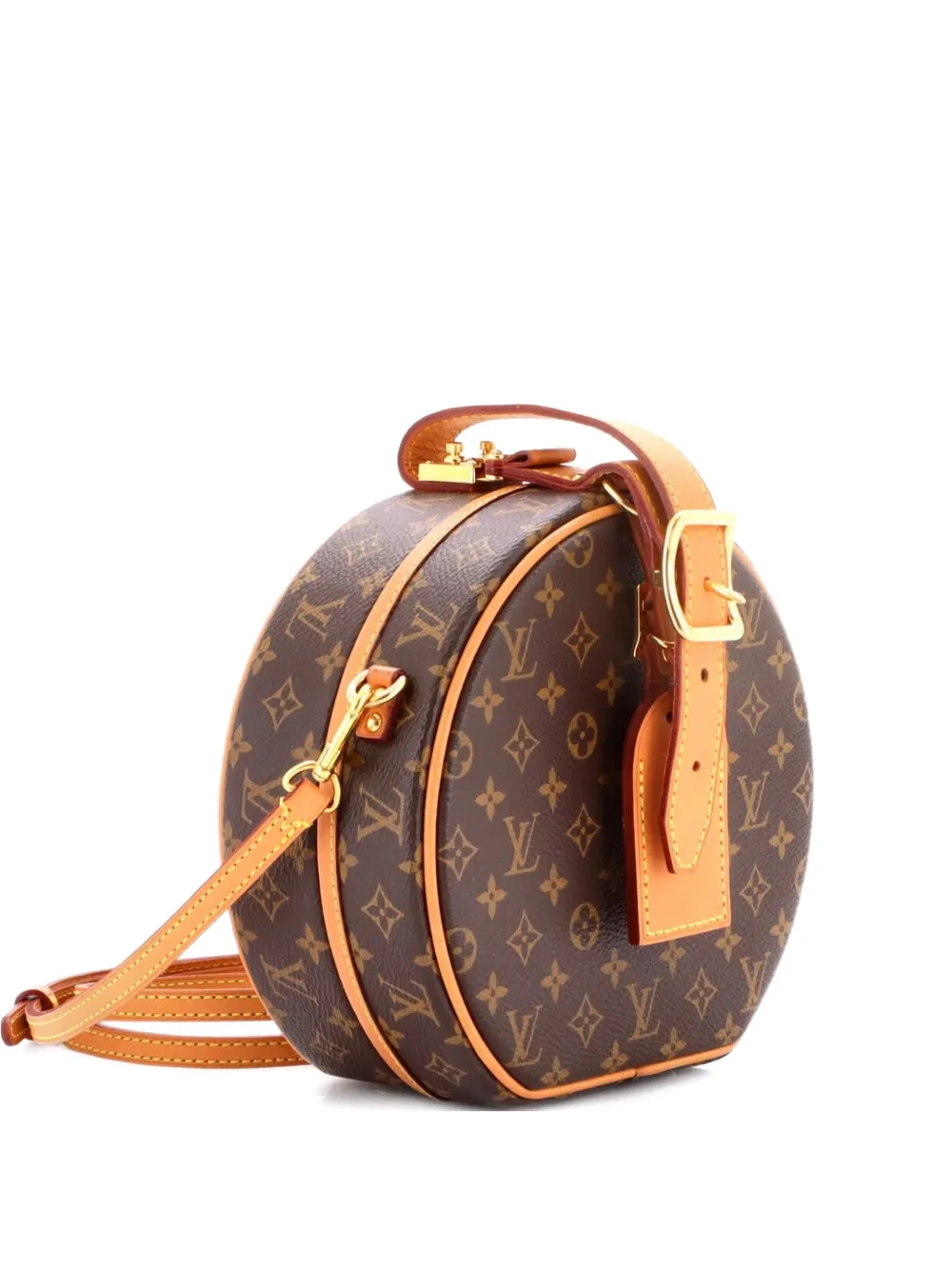 Louis Vuitton Pre-Owned Petite Boite Chapeau Bag Monogram Canvas crossbody bag - Marrone
