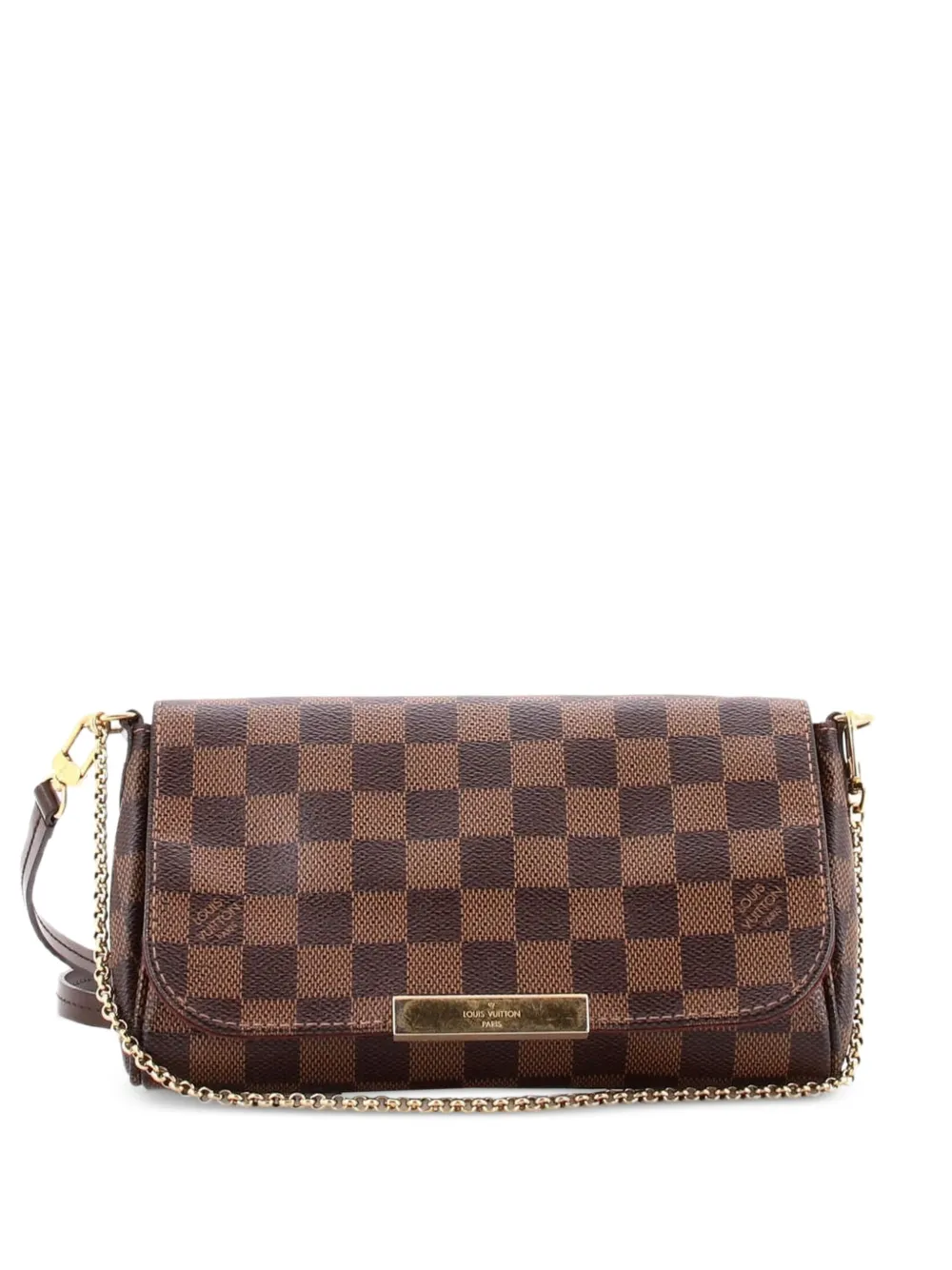 Louis Vuitton Pre-Owned Favorite Handbag Damier MM crossbody bag - Marrone