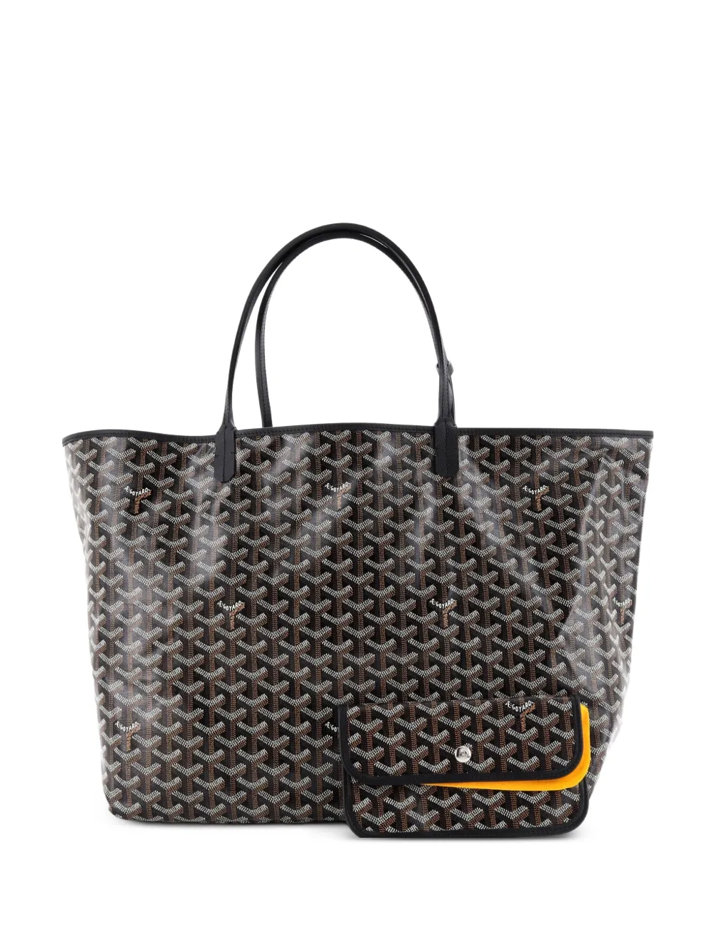 Goyard Pre-Owned Saint Louis Coated Canvas GM tote bag - Nero