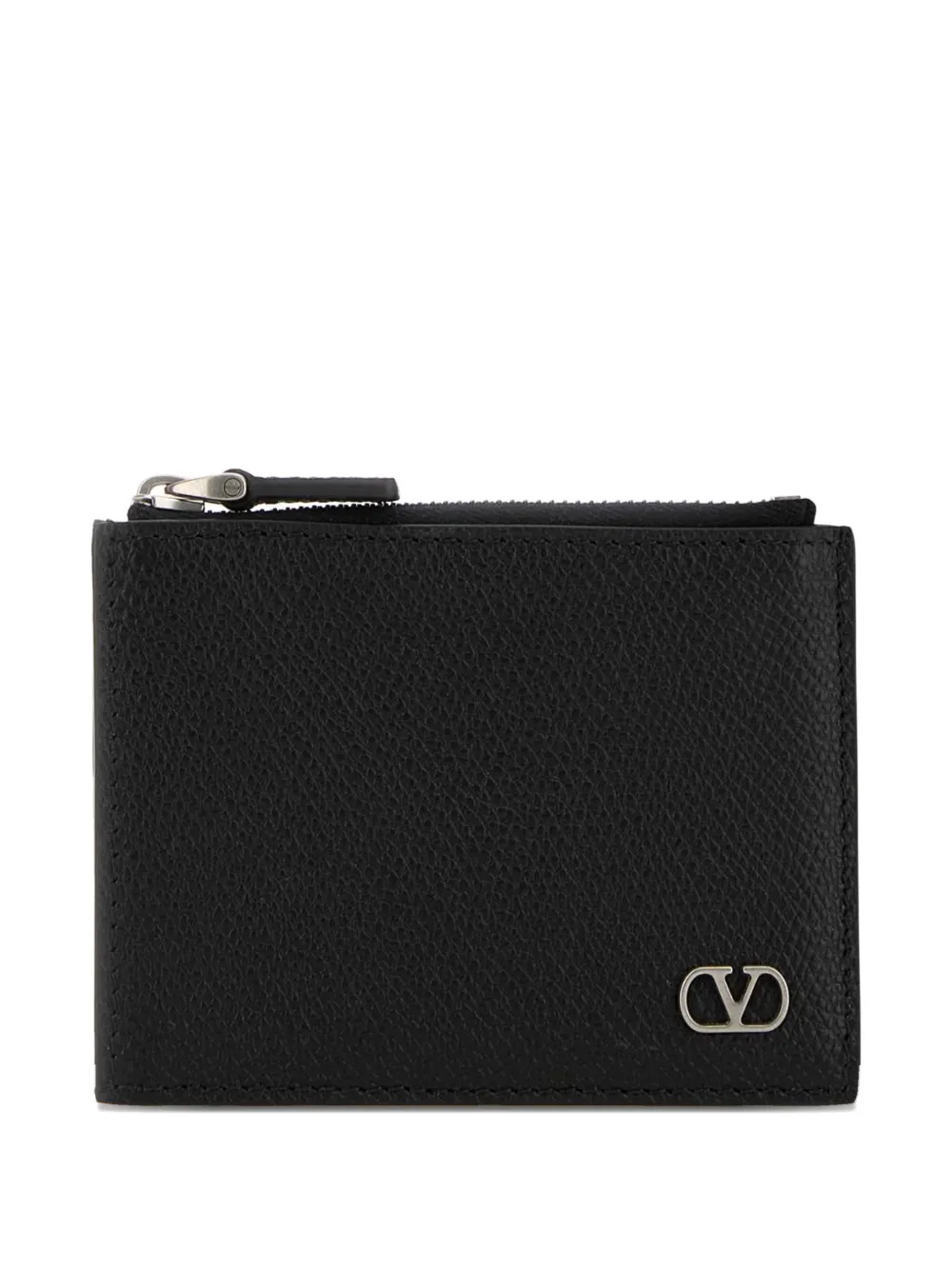 Valentino Garavani Vlogo zip-fastening wallet - Nero