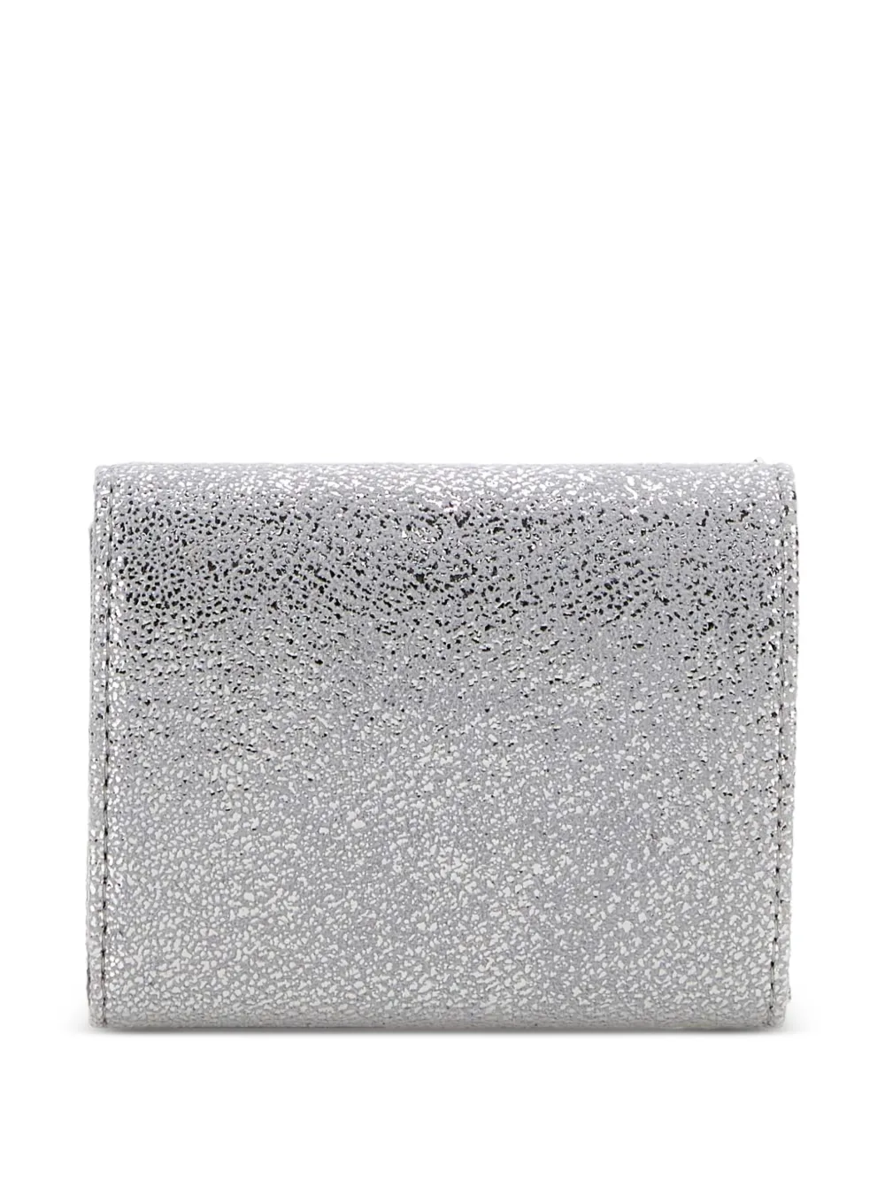 Stella McCartney Silver Shaggy Deer Falabella portemonnee Zilver