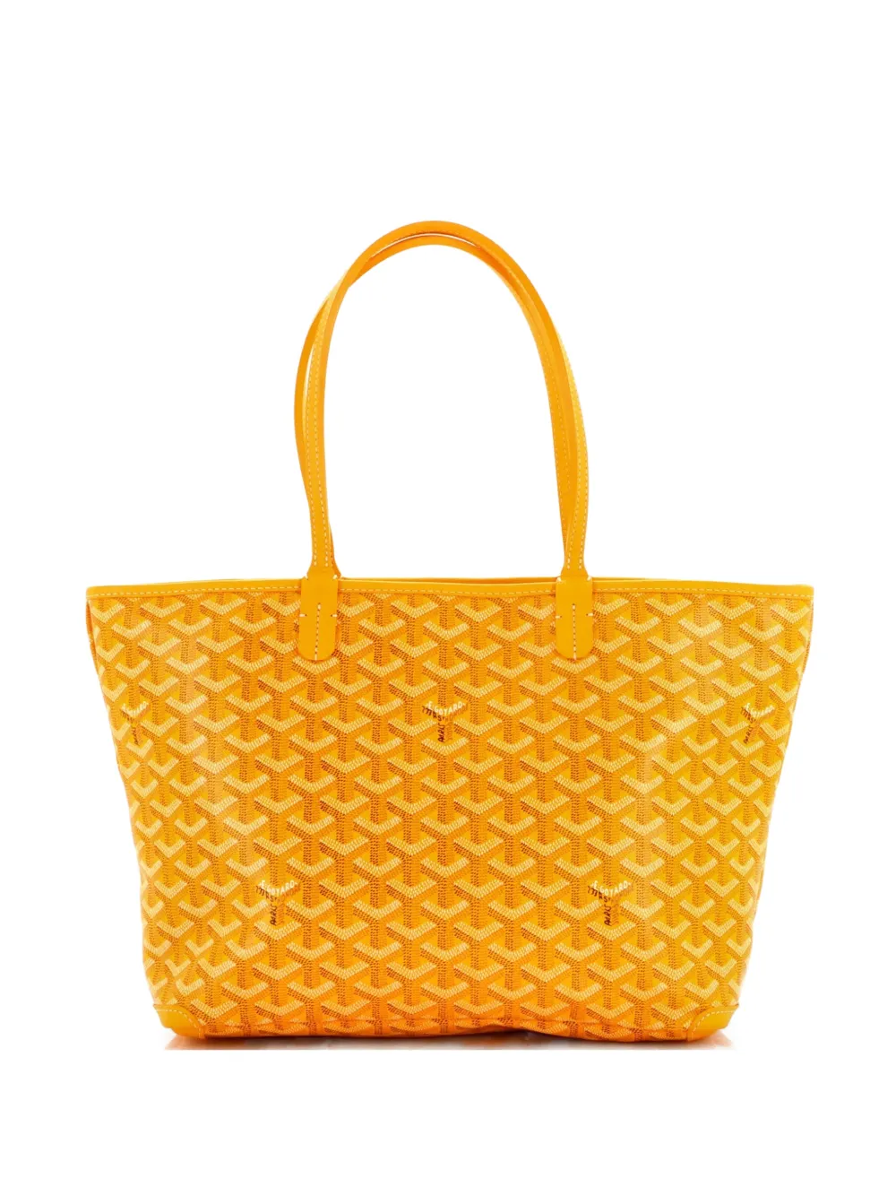 Goyard Pre-Owned Artois Coated Canvas PM tote bag - Giallo