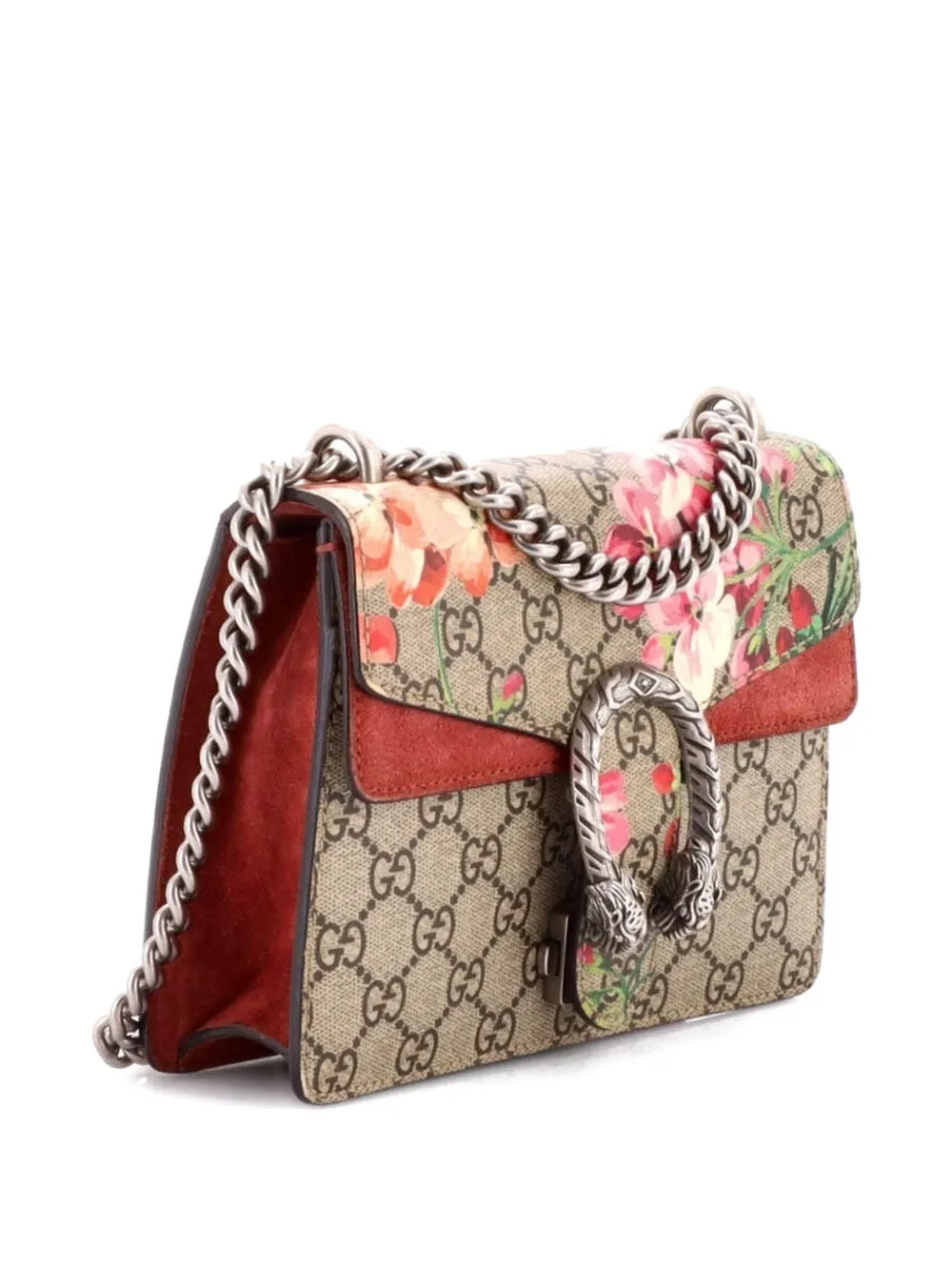 Dionysus Bag Blooms Print GG Coated Canvas Mini shoulder bag
