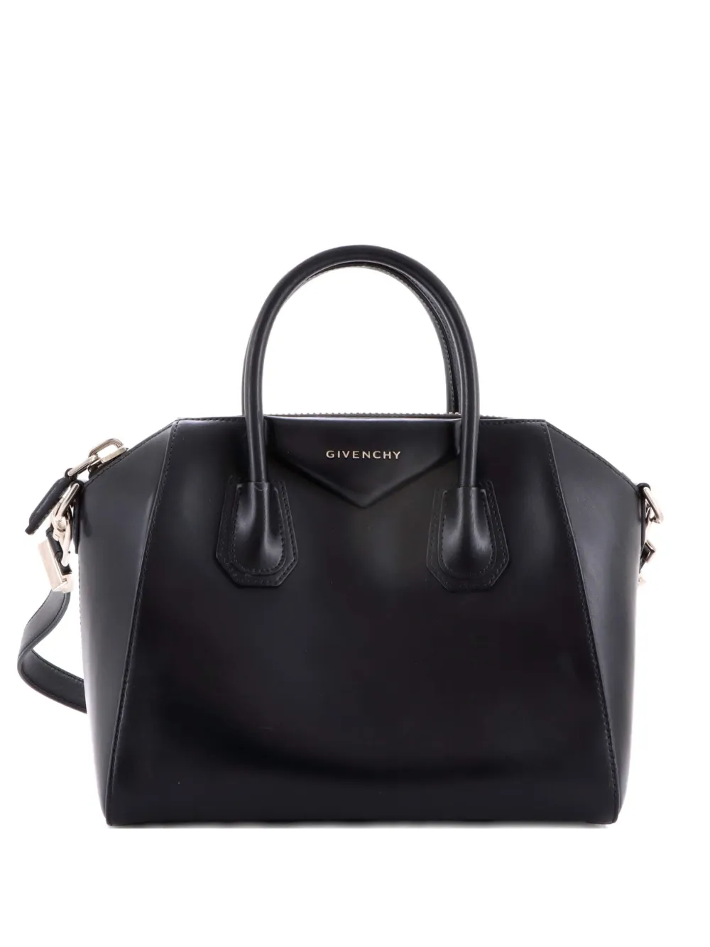 Givenchy Pre-Owned Borsa a tracolla Antigona piccola in pelle lucida - Nero