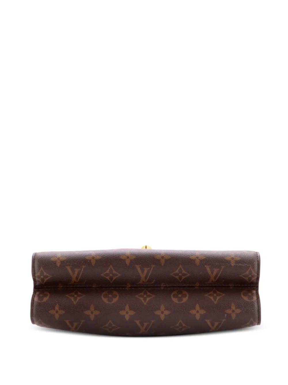 Louis Vuitton Pre-owned Victoire Handbag Monogram Canvas and Leather Shoulder Bag in Brown, view 3