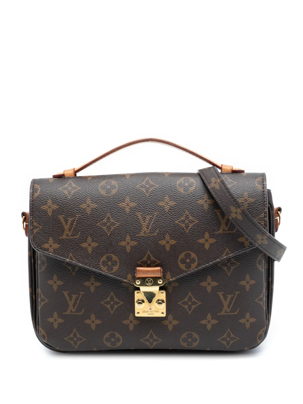 Louis Vuitton Pre-Owned 2020 Monogram Pochette Metis satchel - Marrone