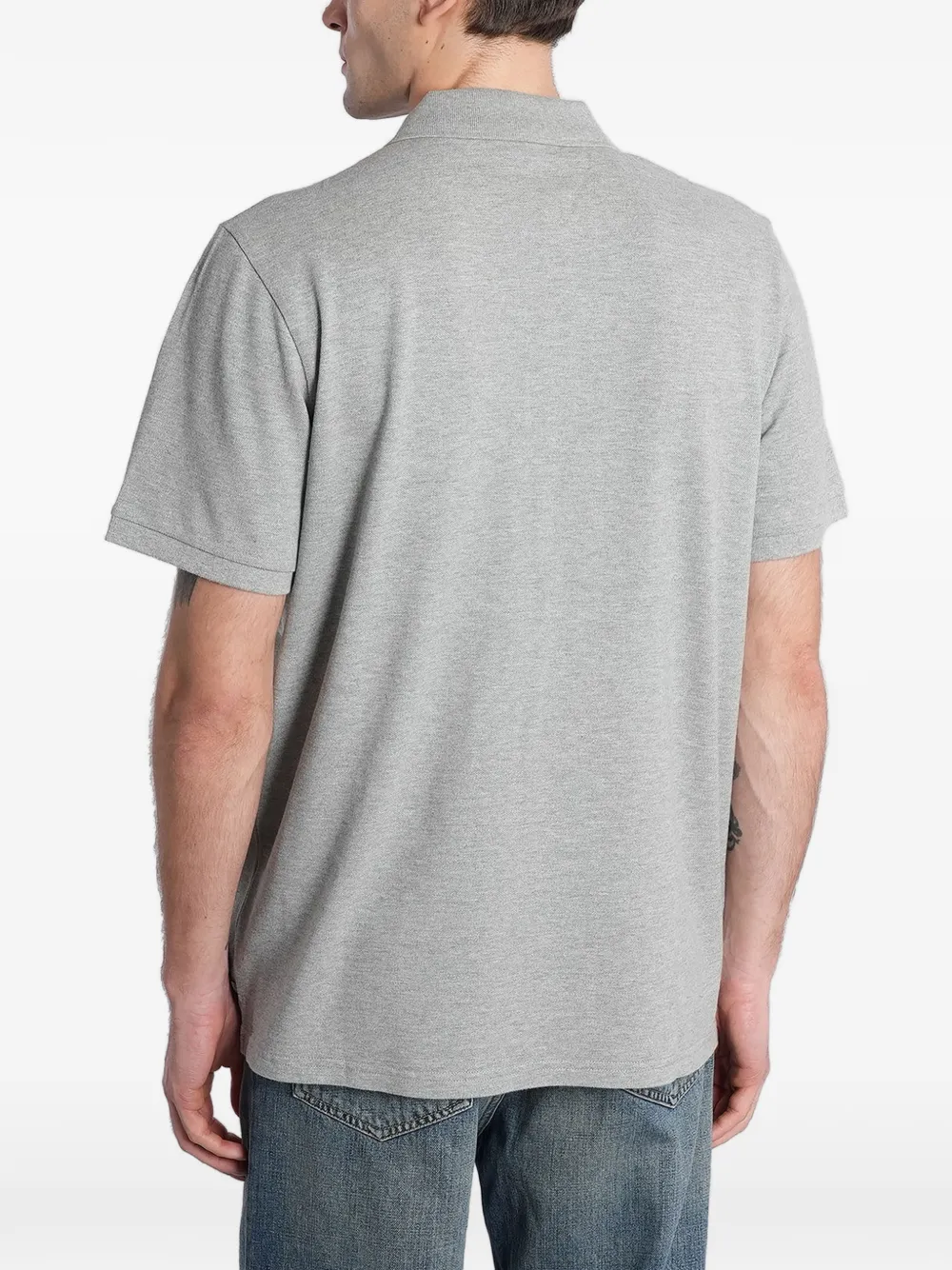 Carhartt WIP S S Chase poloshirt Grijs