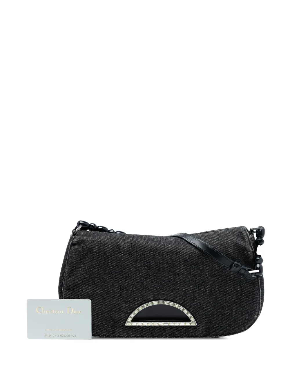 2000 Denim Malice Flap Shoulder Bag