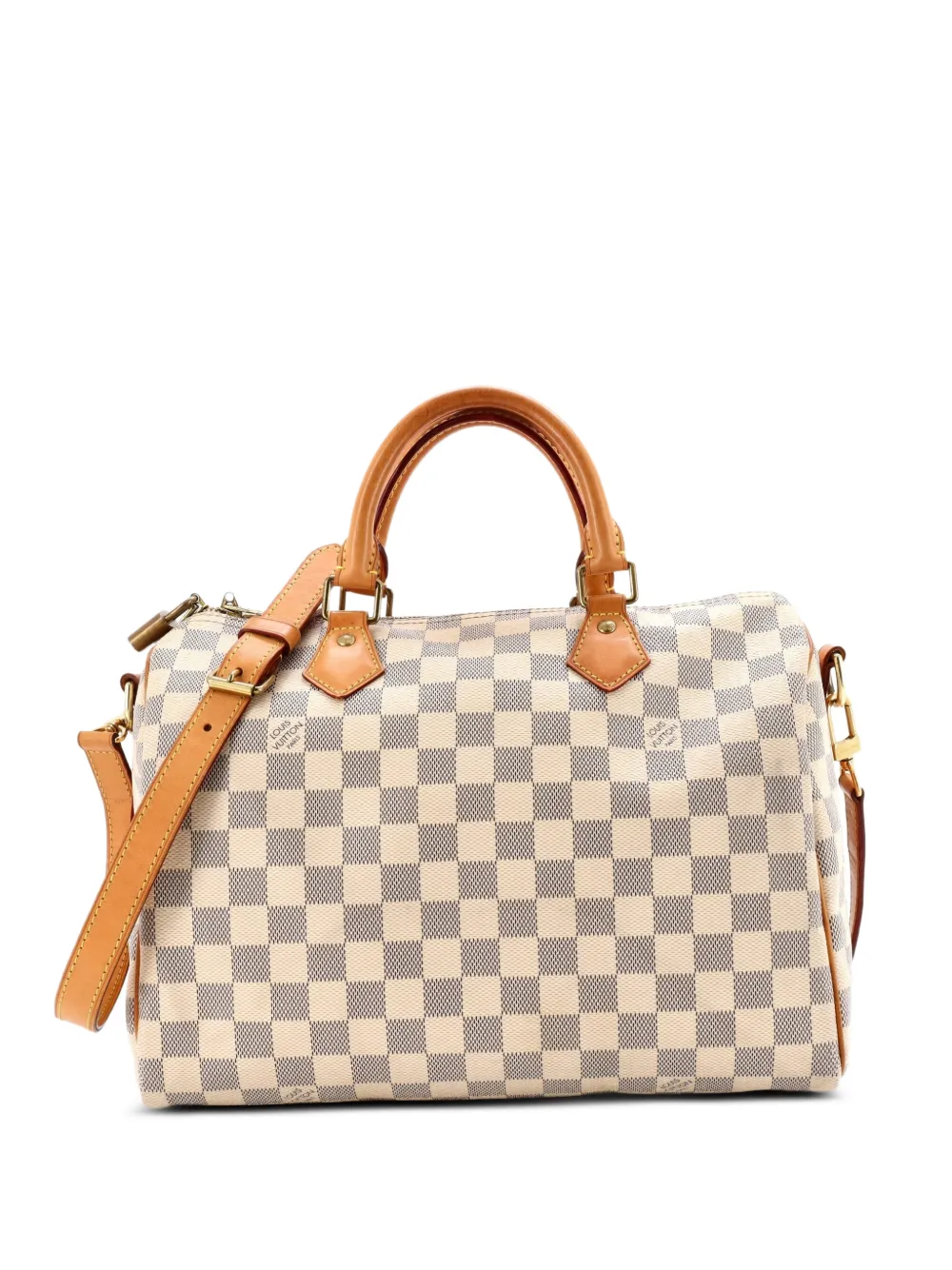 Louis Vuitton Pre-Owned Speedy Bandouliere Bag Damier 30 shoulder bag - Bianco