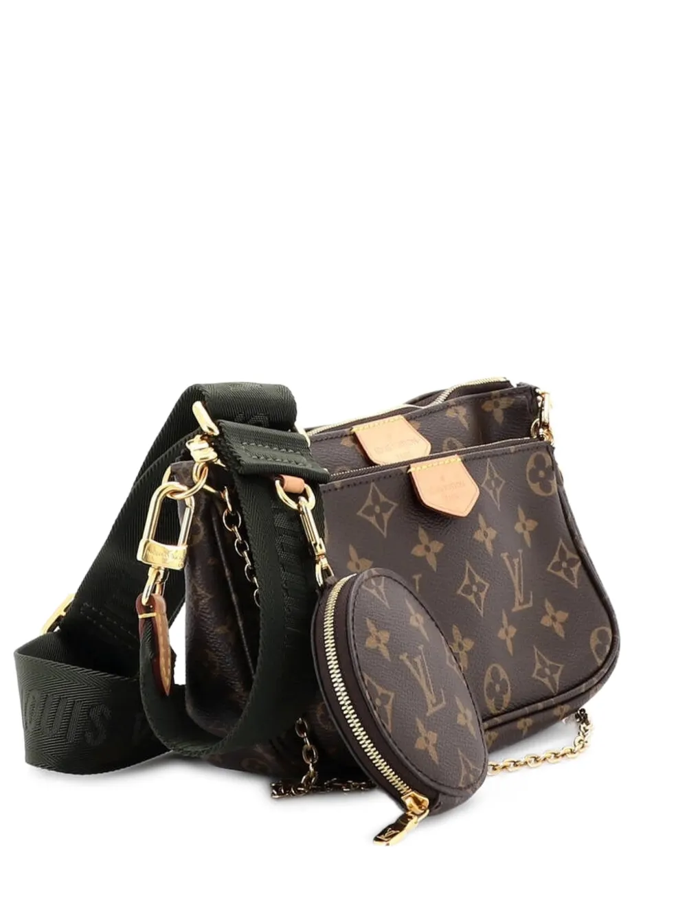 Louis Vuitton Pre-Owned Multi Pochette Accessoires Monogram Canvas crossbody bag - Marrone