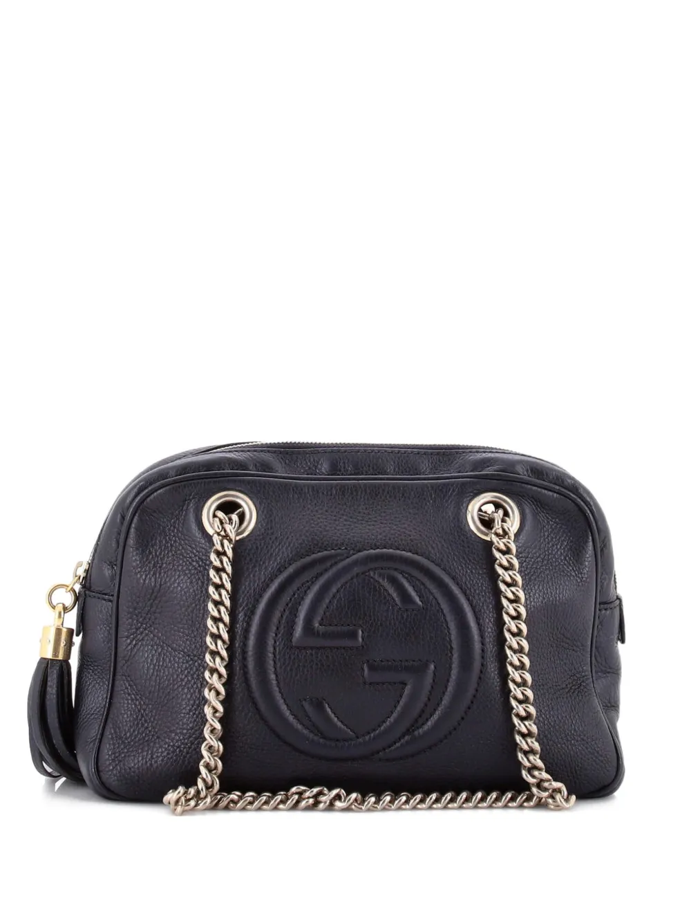 Gucci Pre-Owned Soho Chain Zip Leather Small shoulder bag - Nero
