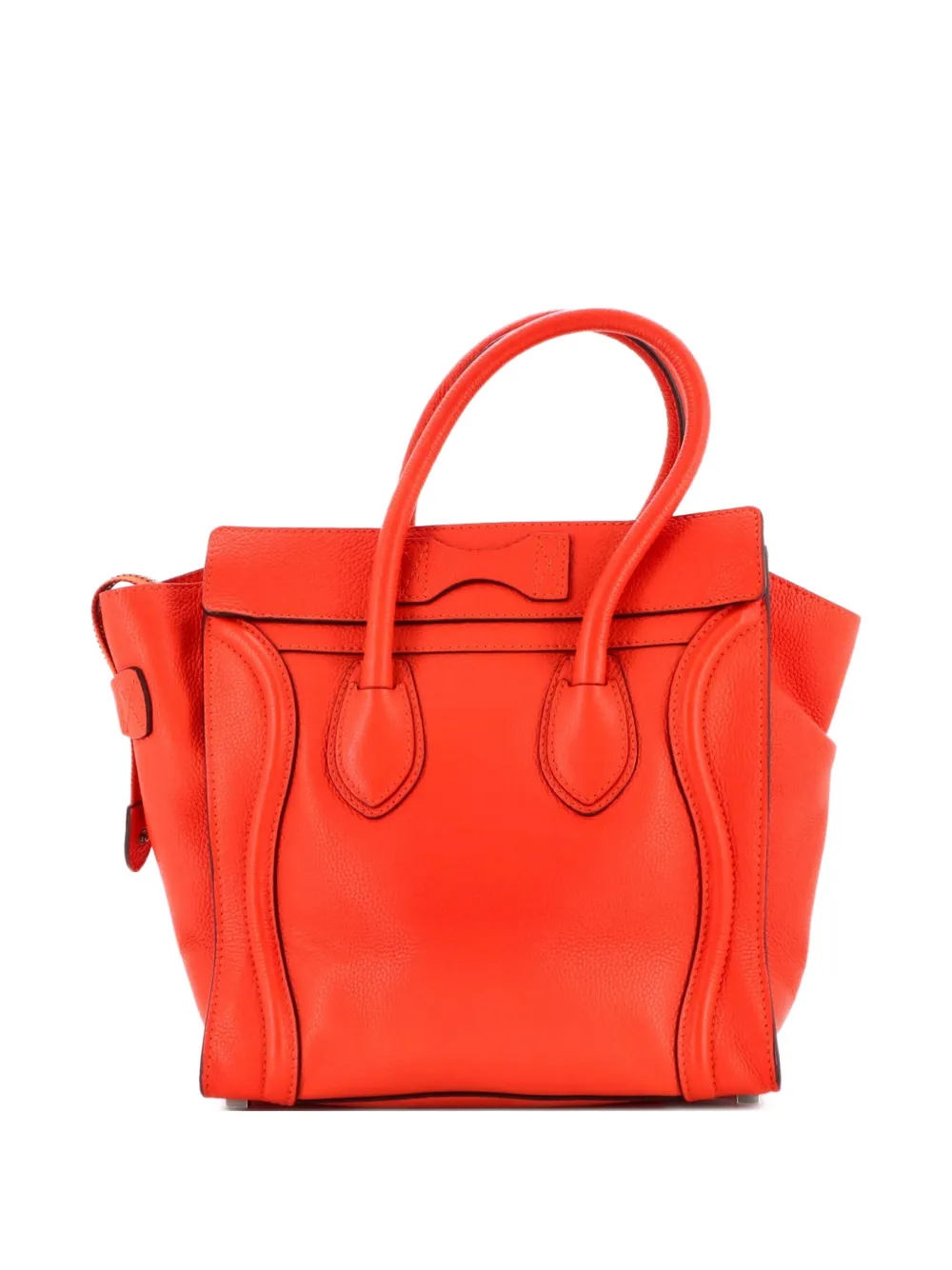 Luggage Bag Grainy Leather Micro tote bag
