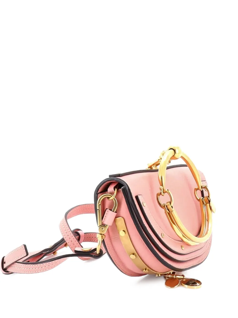 Chloé Pre-Owned Nile Leather Mini crossbody bag - Rosa
