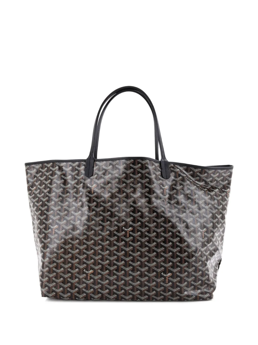 Goyard Pre-Owned Saint Louis Coated Canvas GM tote bag - Nero