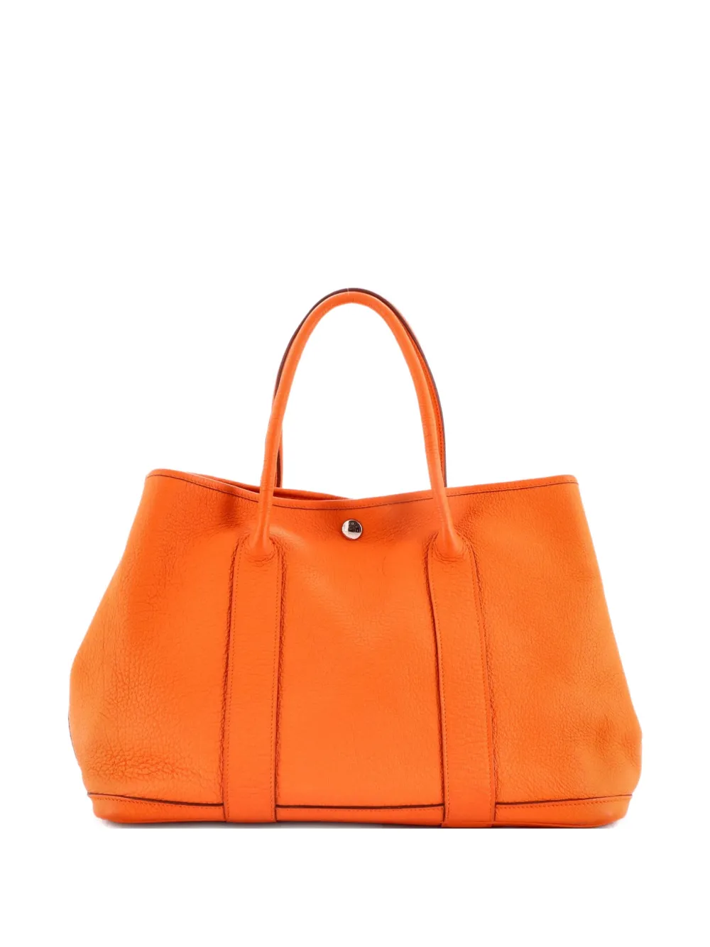 Hermès Pre-Owned Garden Party Leather 36 tote bag - Arancione