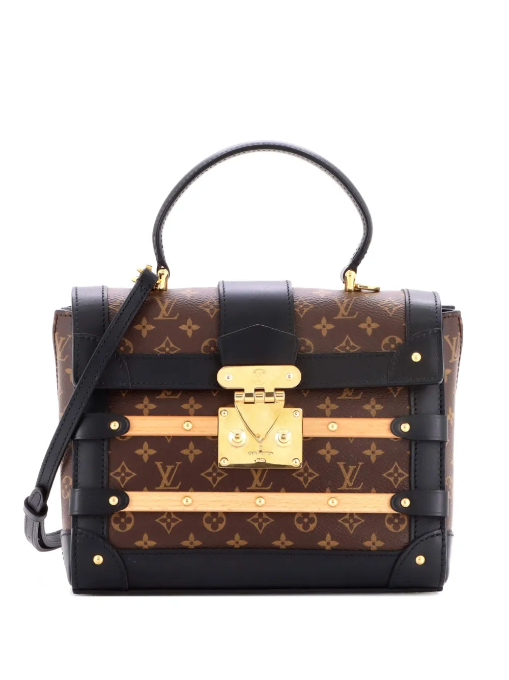 Louis Vuitton Pre-Owned Trianon Handbag Monogram Canvas PM satchel - Marrone