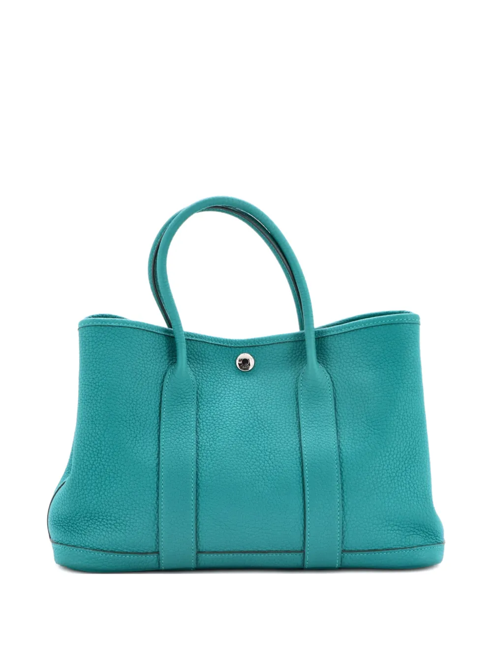 Hermès Pre-Owned Garden Party Leather 30 tote bag - Verde