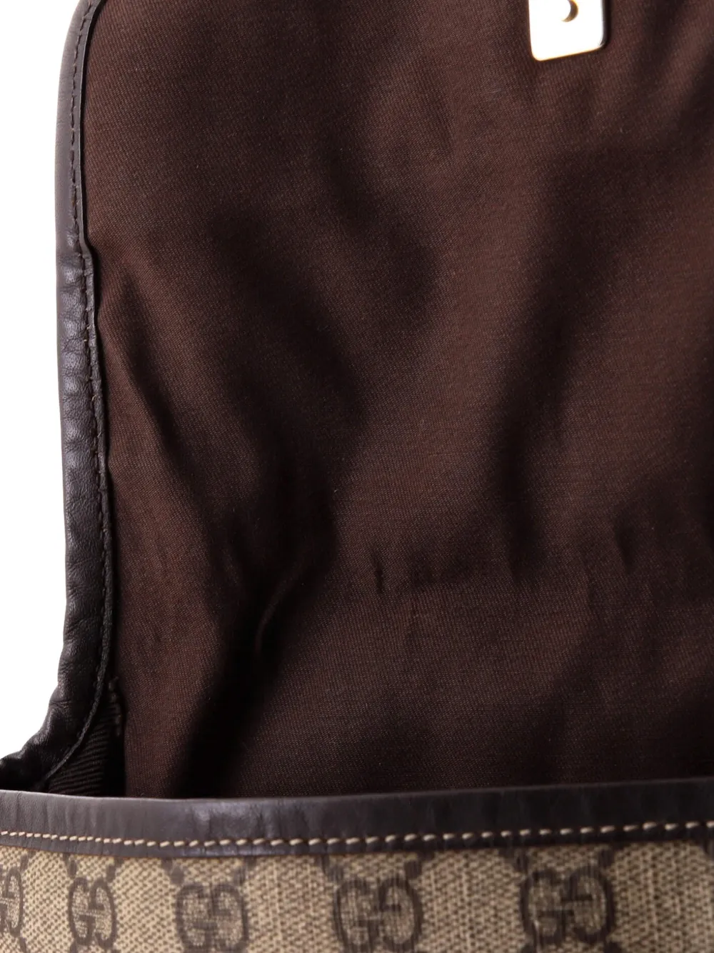 Flap Messenger Gg Coated Canvas Small Crossbody Bag