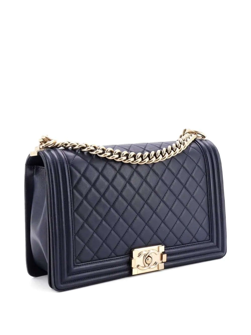 Boy Flap Bag Quilted Lambskin Old Medium Shoulder Bag