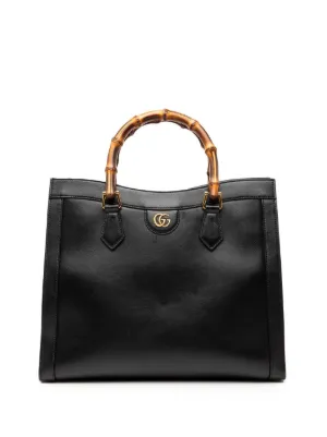 Gucci Pre-Owned 2016-2026 ミディアム カーフスキン バンブー