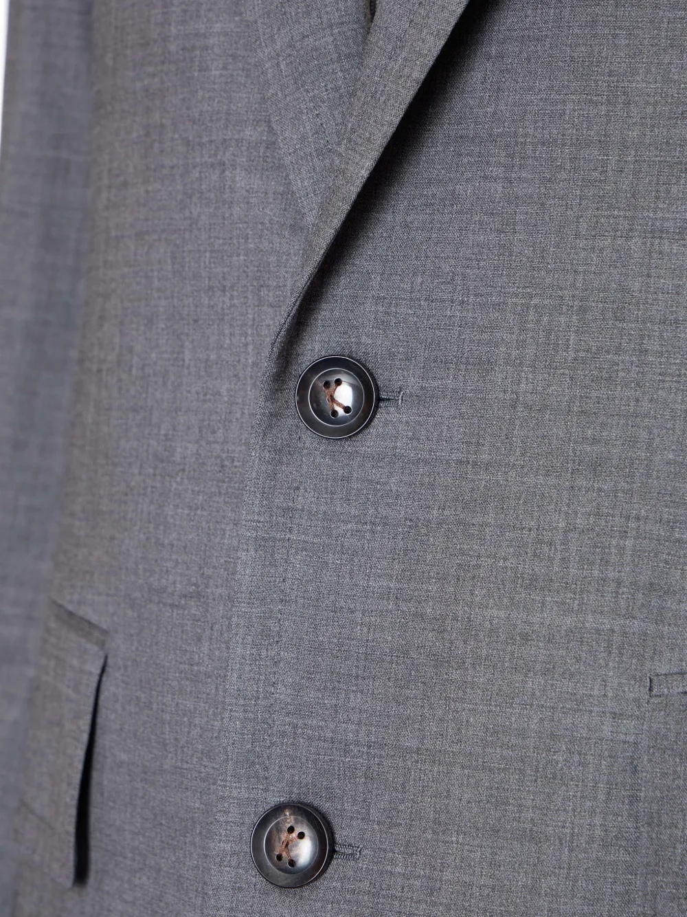 Kolor Blazer met enkele rij knopen Grijs