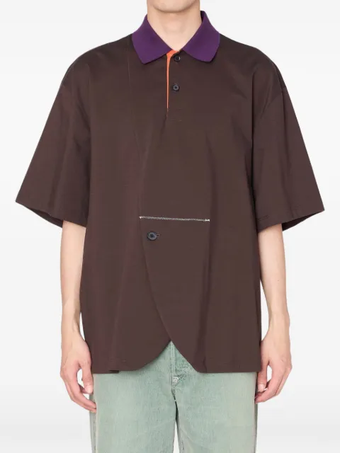 Kolor 排扣polo衫