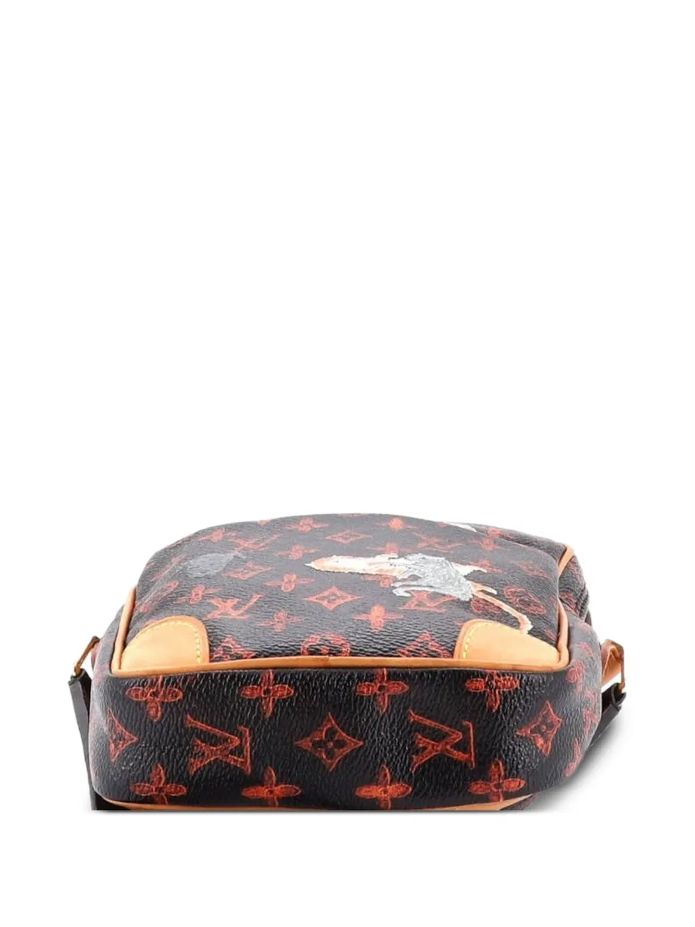 Paname Bag Limited Edition Grace Coddington Catogram Canvas Mm Crossbody Bag