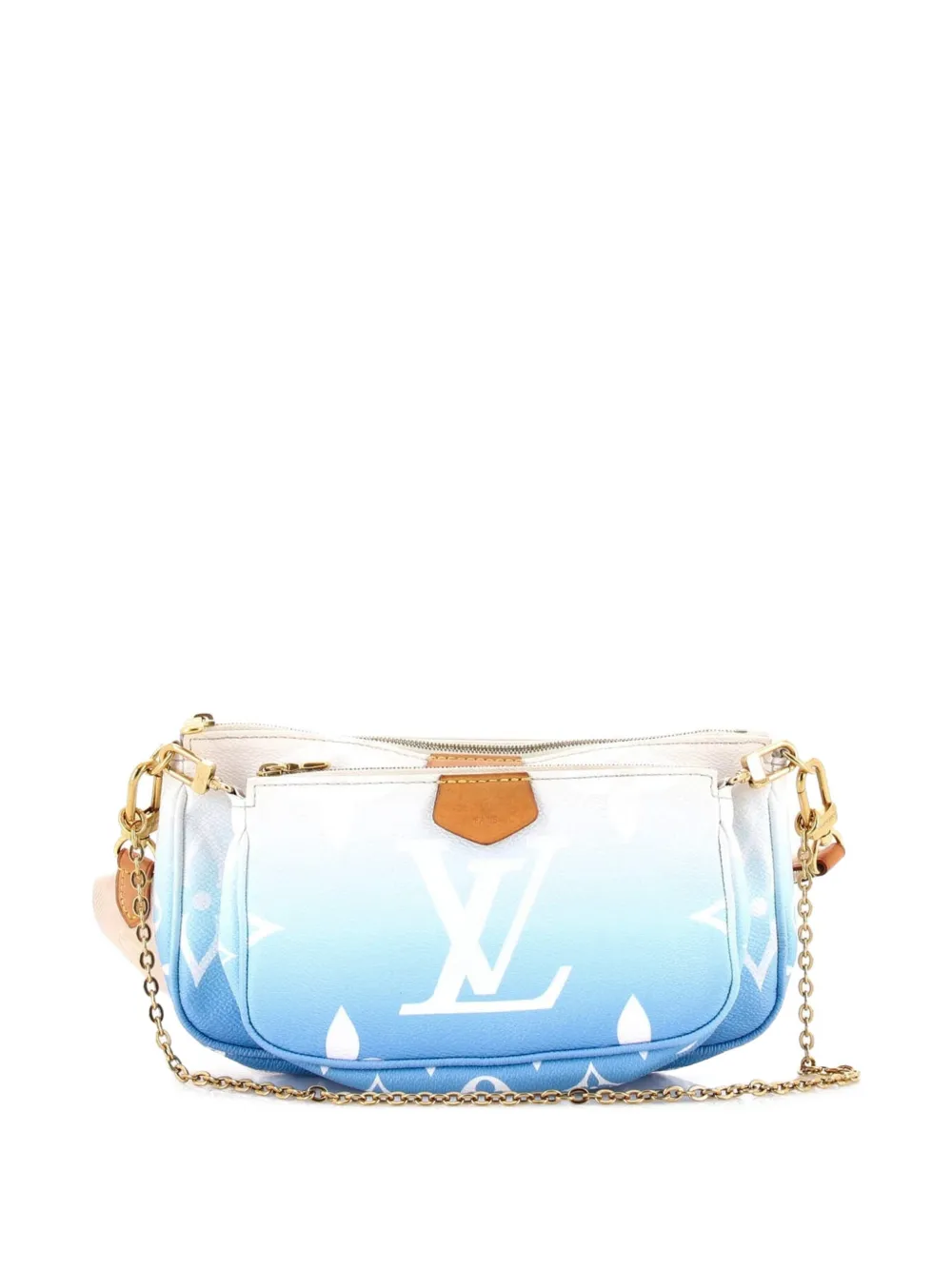 Louis Vuitton Pre-Owned Multi Pochette Accessoires By The Pool Monogram Giant crossbody bag - Blu