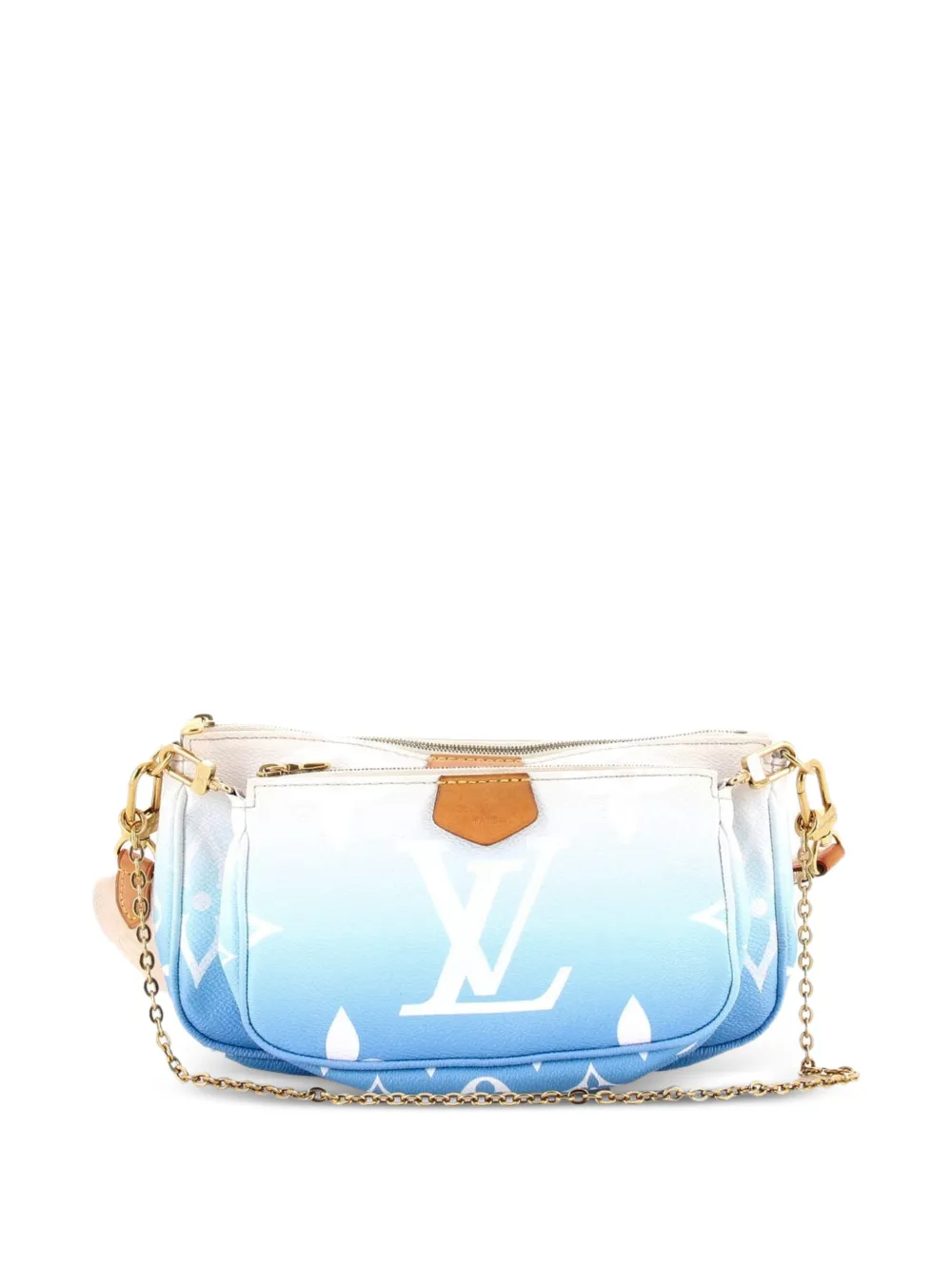 Louis Vuitton Pre-Owned Multi Pochette Accessoires By The Pool Monogram Giant crossbody bag - Blu
