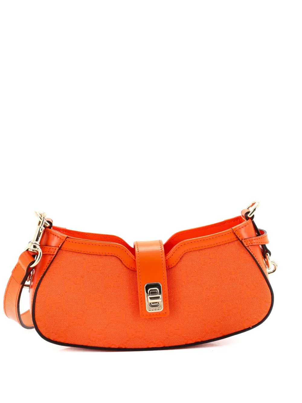Gucci Pre-Owned Moon Side GG Canvas Mini shoulder bag - Arancione