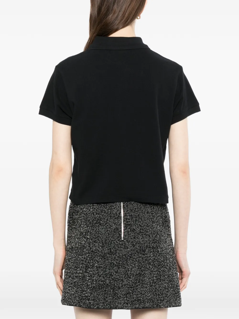 Logo Stamp Cropped Polo