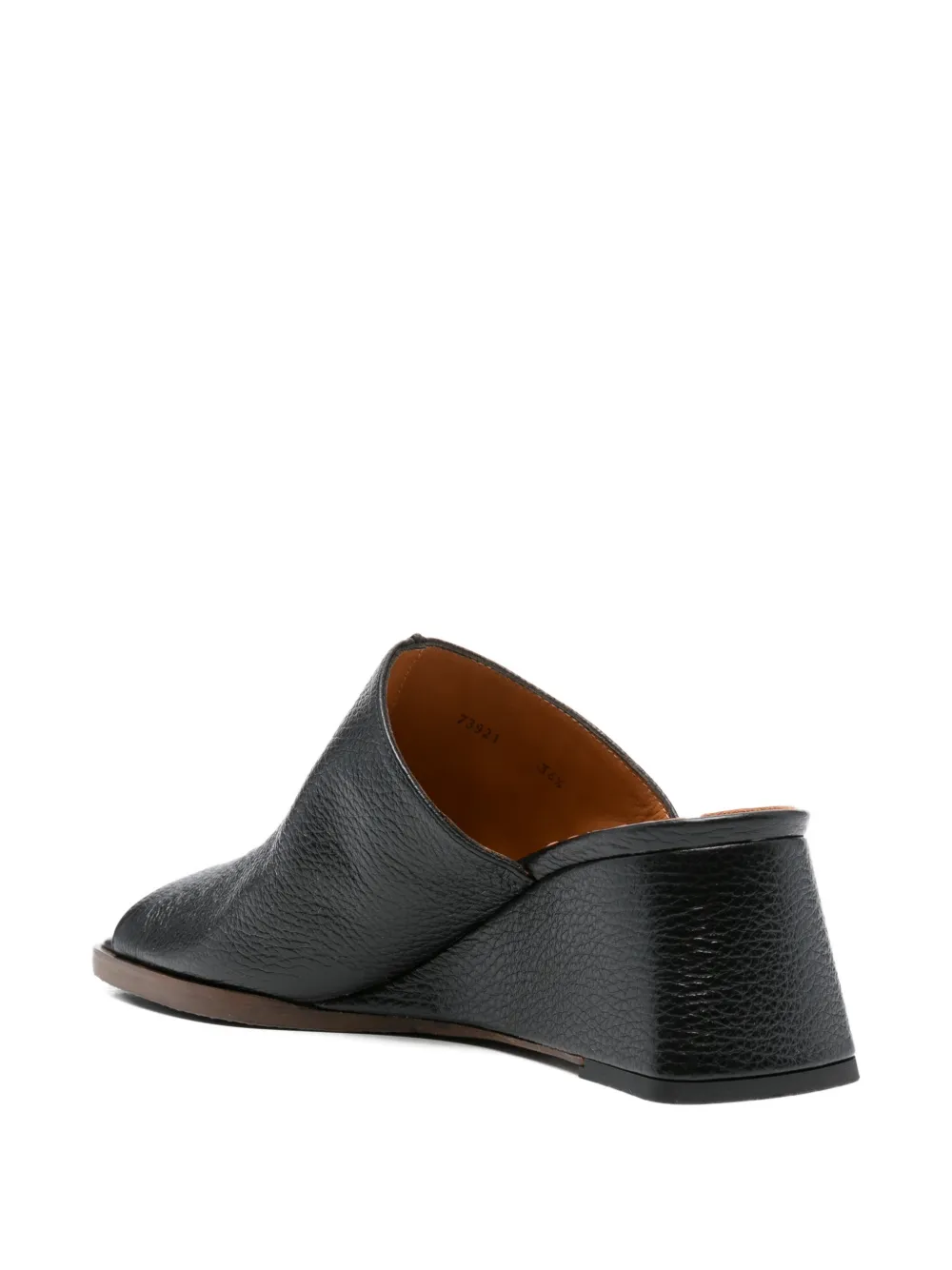 Chie Mihara Encho leather sandals Zwart