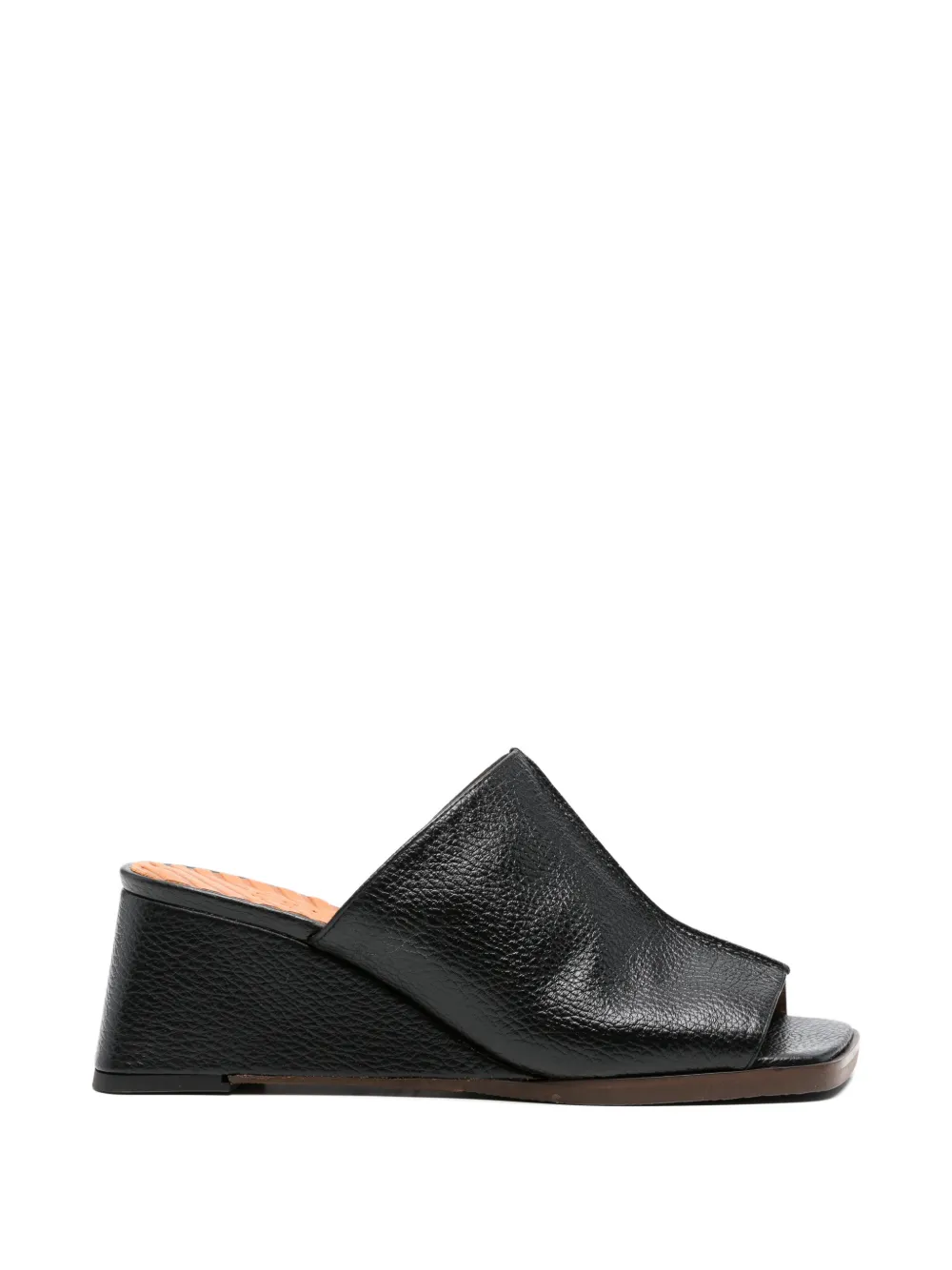 Chie Mihara Encho leather sandals Zwart