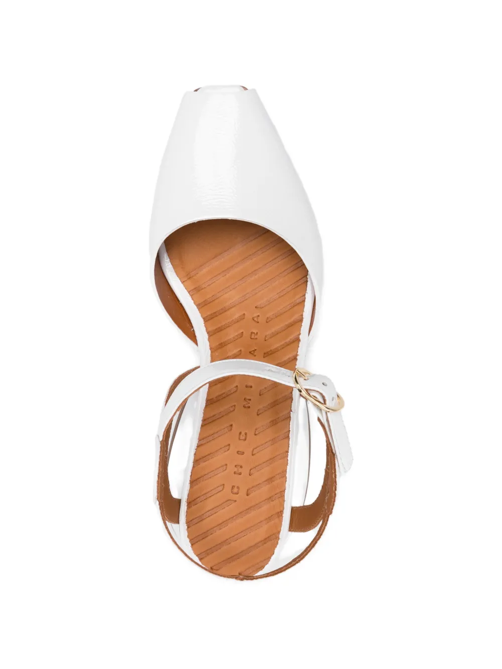 Chie Mihara Darbling sandalen met enkelbandje Wit