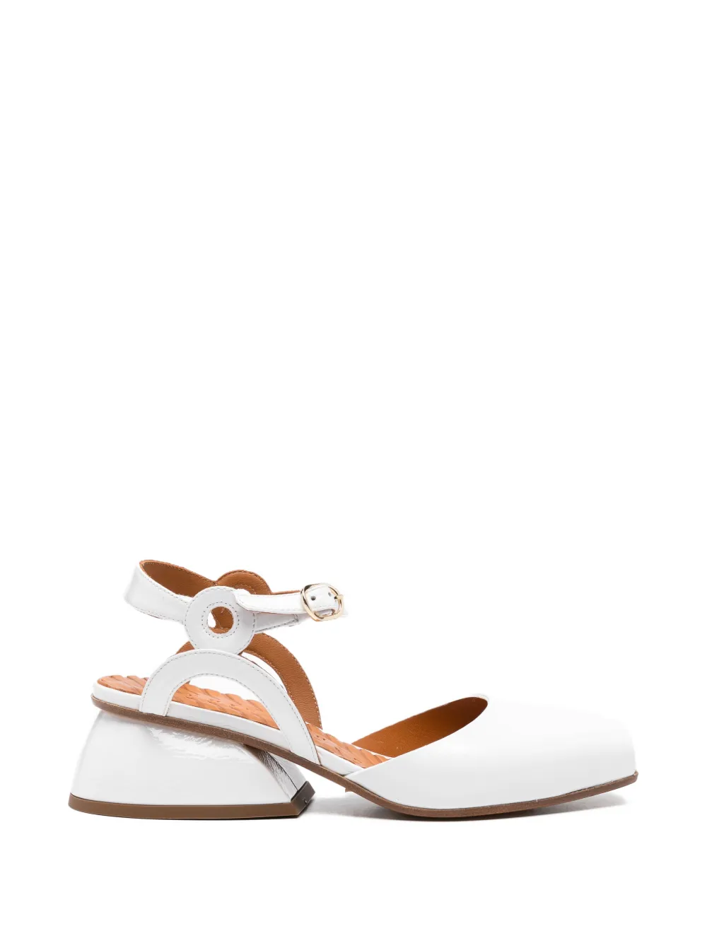Chie Mihara Darbling ankle-strap sandals Wit