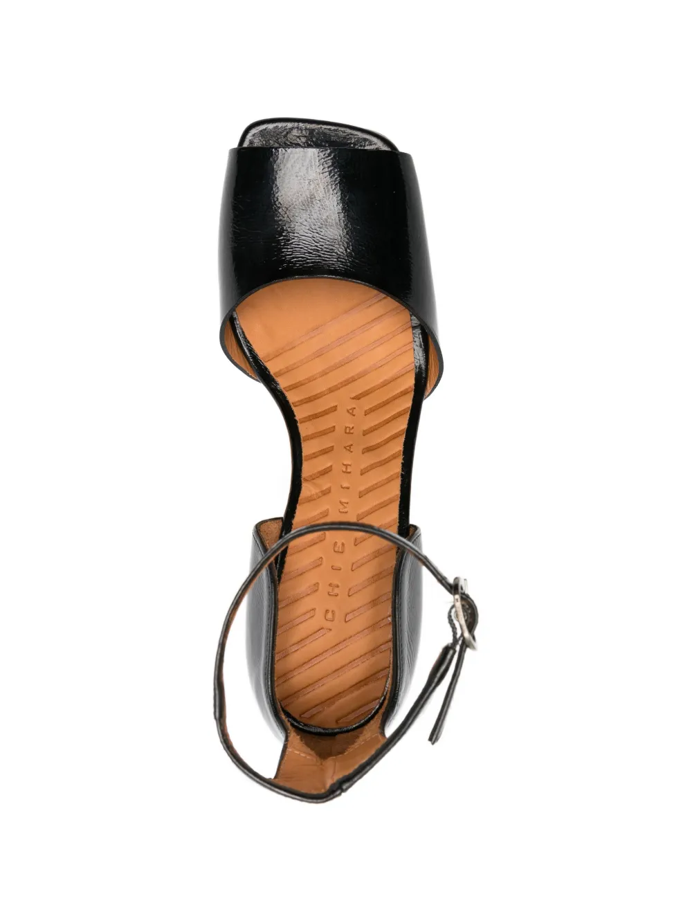 Chie Mihara Lusala open-toe ankle-strap sandals Zwart