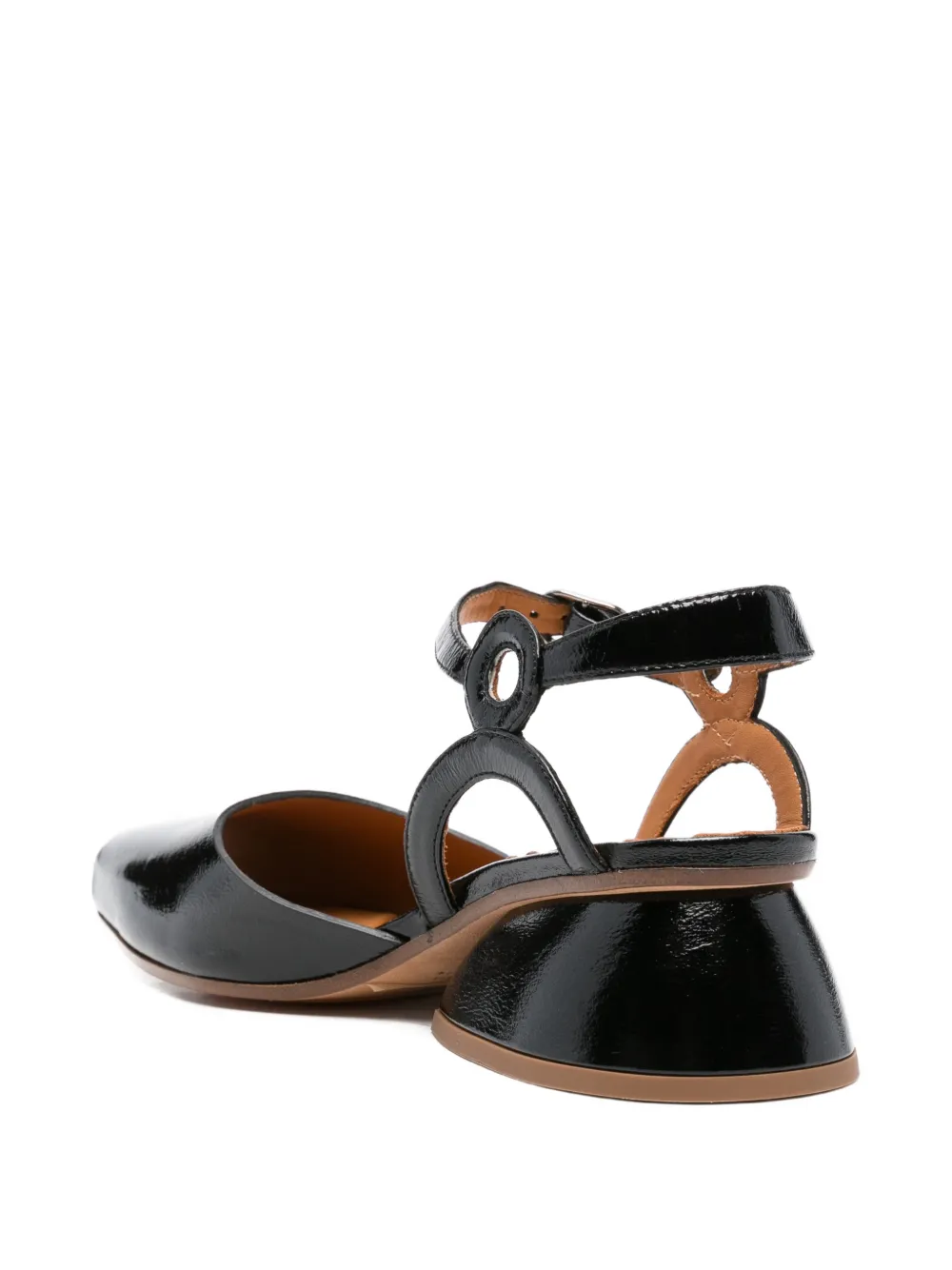 Chie Mihara Darbling ankle-strap sandals Zwart