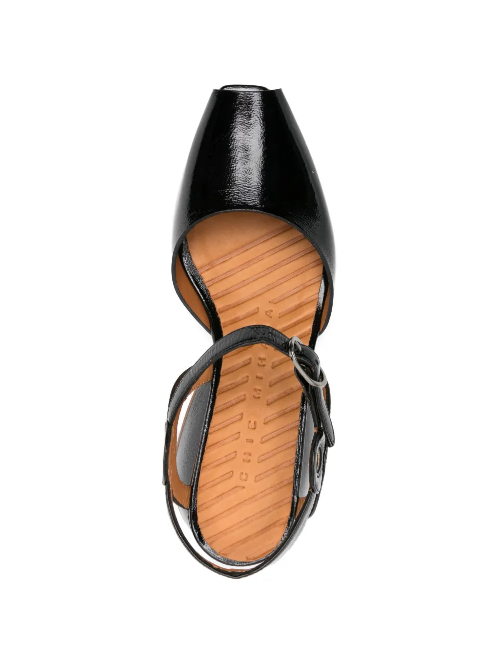 Chie Mihara Darbling ankle-strap sandals Zwart