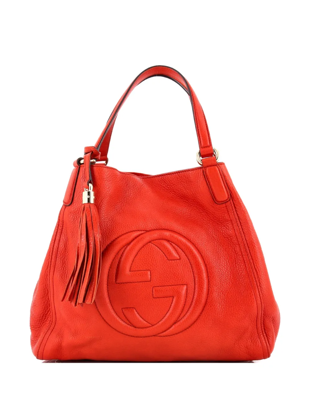 Gucci Pre-Owned Soho Leather Medium shoulder bag - Rosso