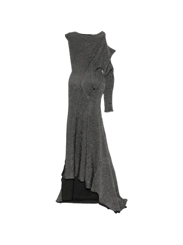 Maticevski Lyra Gown in Grey