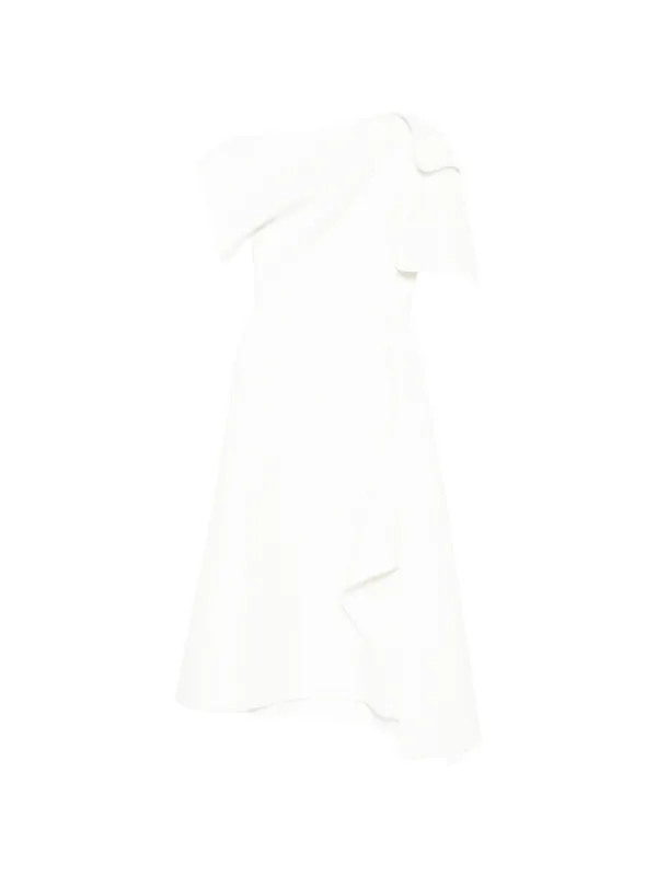 Maticevski Diadem Midi Dress in White