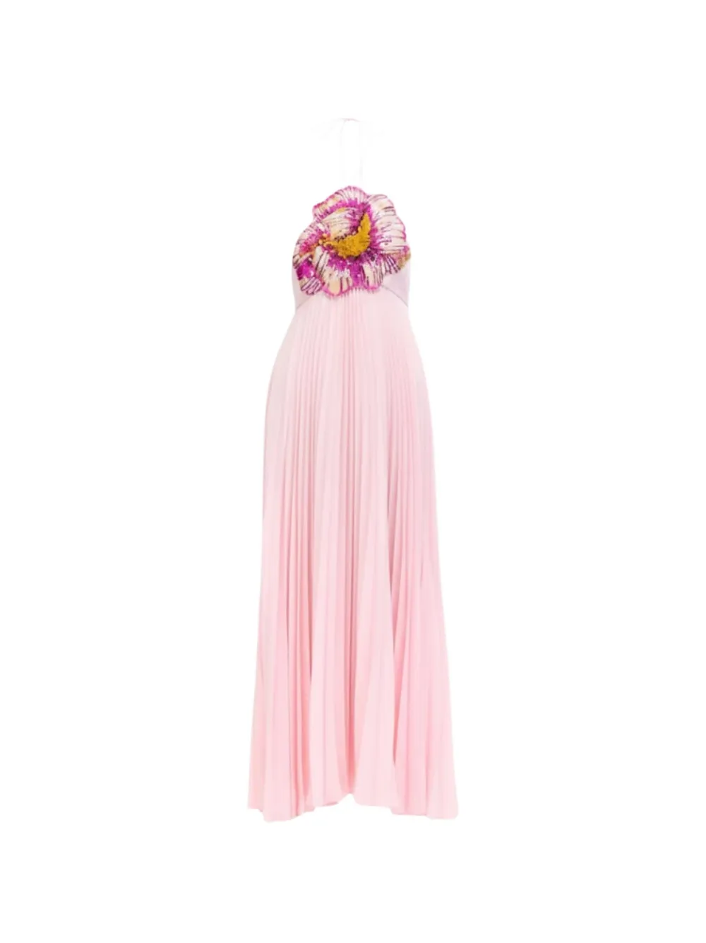 Acler Brewood pleated maxi dress - Rosa