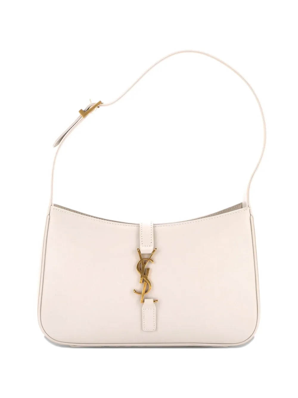 Saint Laurent Pre-Owned Le 5 a 7 Leather Small hobo bag - Toni neutri