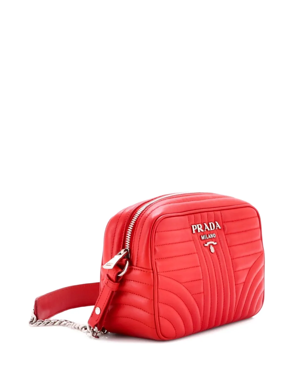Camera Bag Diagramme Quilted Leather Small Crossbody Bag