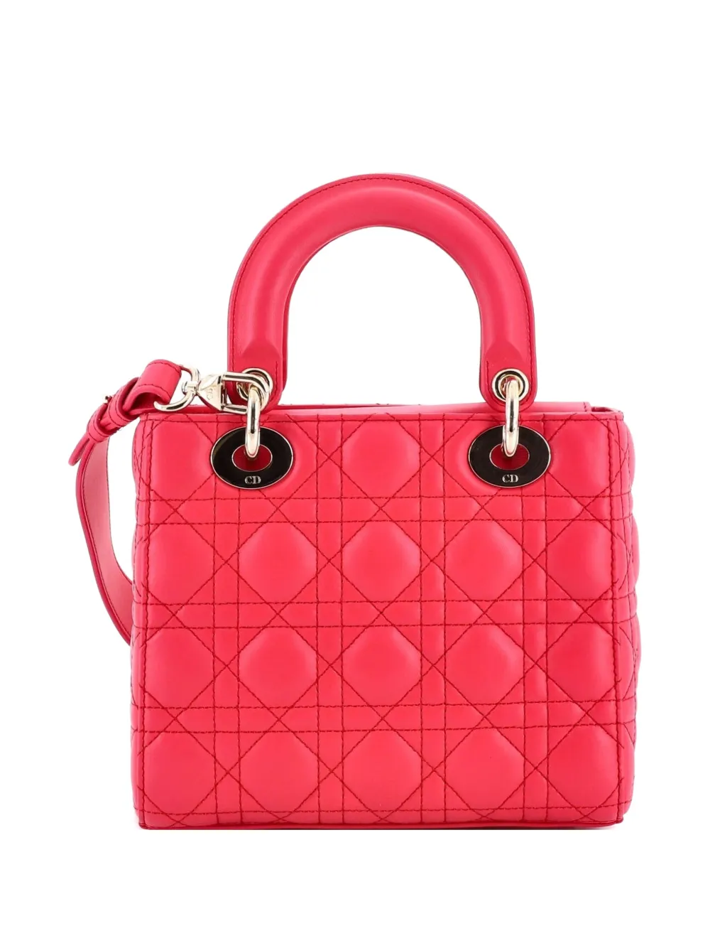 My Abcdior Lady Dior Bag Cannage Quilt Lambskin Crossbody Bag