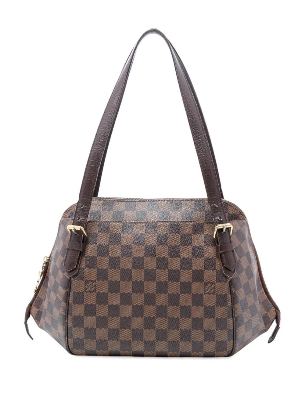 Louis Vuitton Pre-Owned 2007-2020 Damier Ebene Belem MM shoulder bag - Marrone