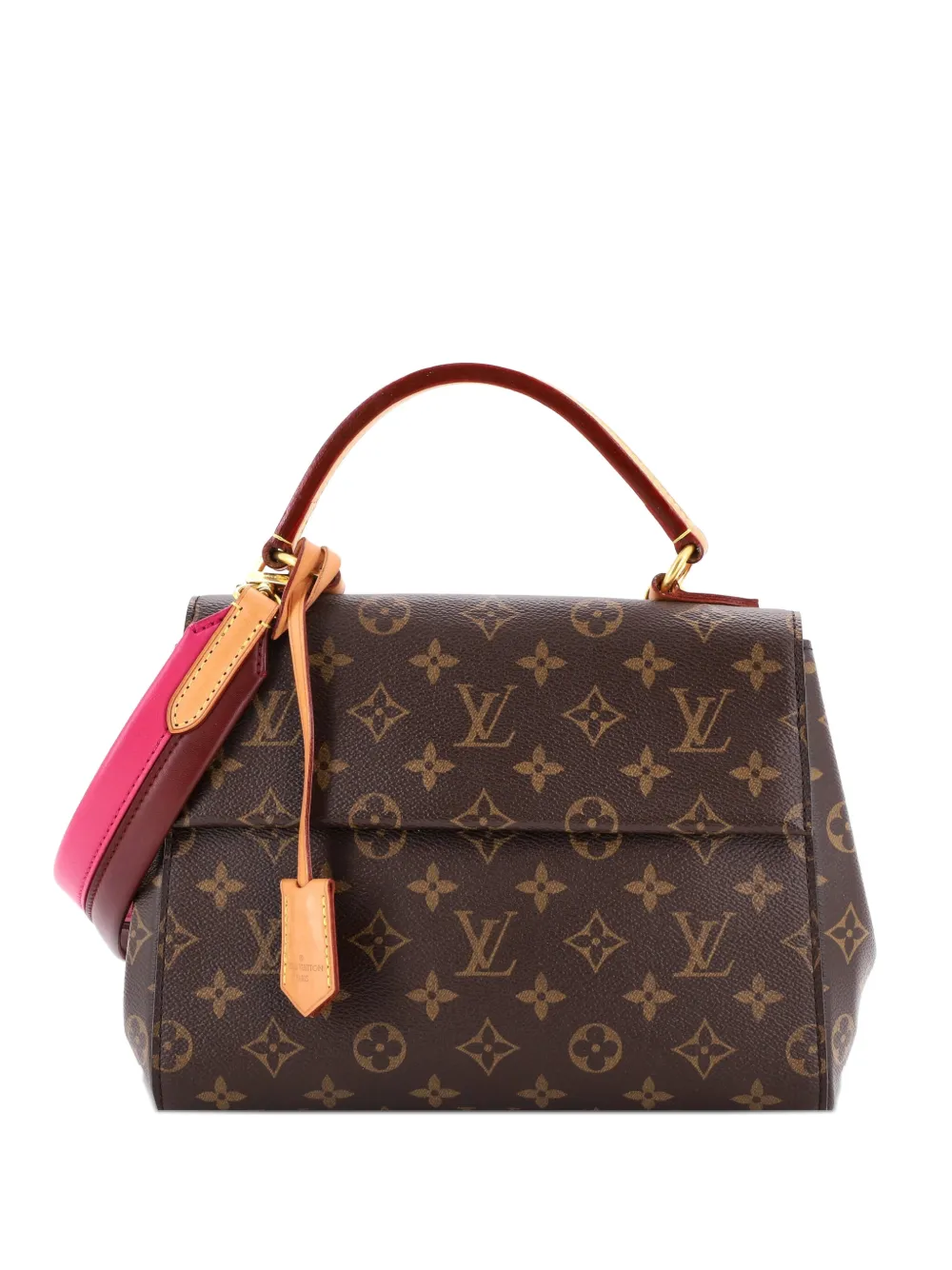 Louis Vuitton Pre-Owned Cluny Top Handle Bag Monogram Canvas BB satchel - Brown
